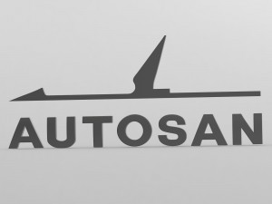 autosan logo 3D 模型