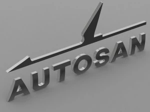 autosan logo 3D Model