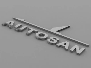 autosan logo 3D Model