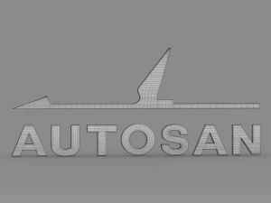 autosan logo 3D Model