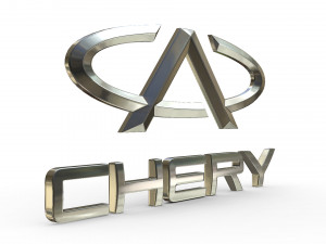chery logo 3D Model