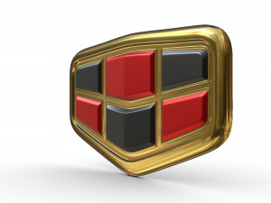 geely emgrand logo 3Dモデル