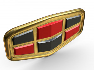 geely emgrand logo 3Dモデル