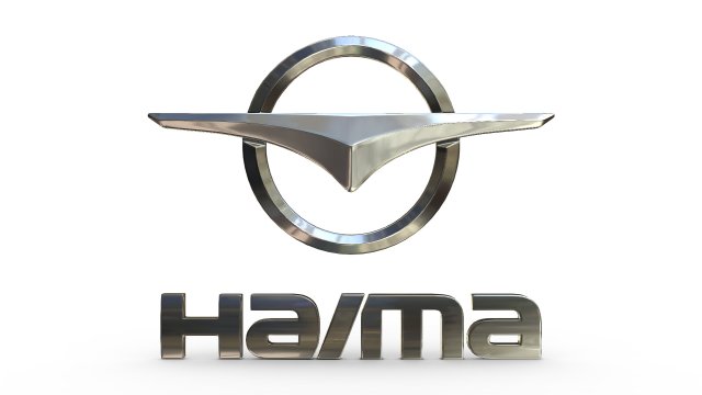 haima logo 3Dモデル .c4d .max .obj .3ds .fbx .stl .blend 
