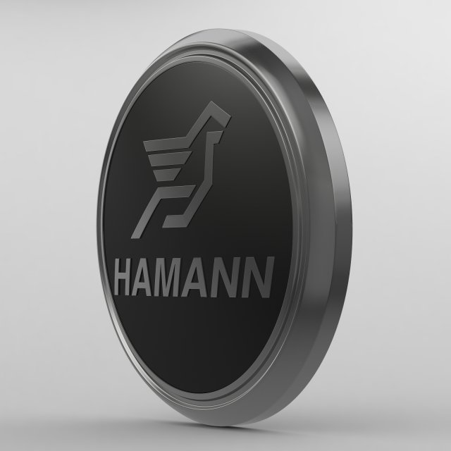hamann logo 3Dモデル .c4d .max .obj .3ds .fbx .stl .blend 