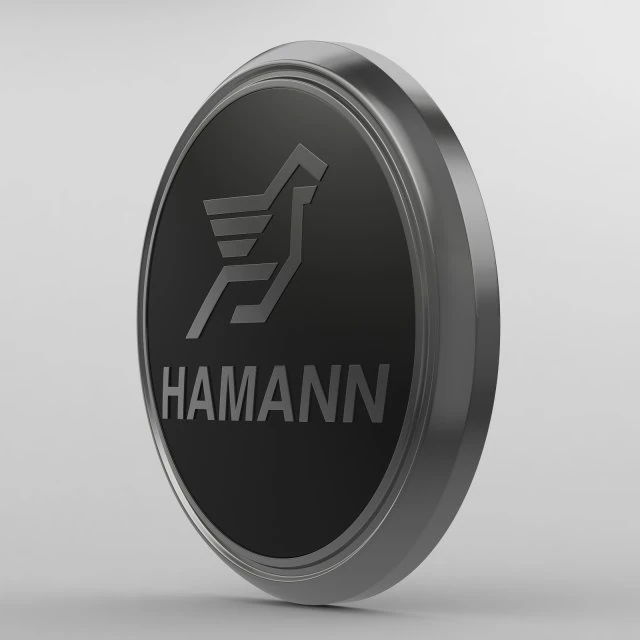 logo hamann Modello 3D .c4d .max .obj .3ds .fbx .stl .blend 