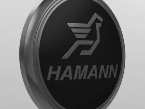 logo hamann Modello 3D