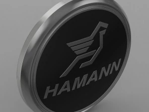 logo hamann Modello 3D
