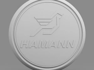 logo hamann Modello 3D