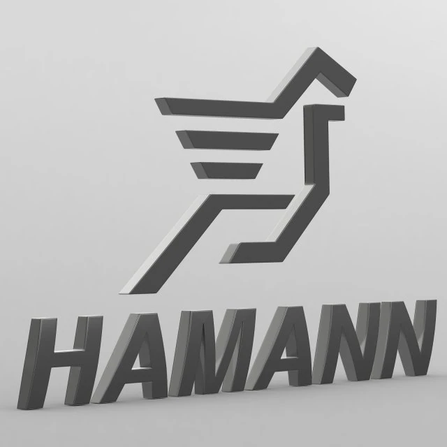 hamann logo 3D Model .c4d .max .obj .3ds .fbx .stl .blend 