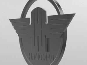 hanomag logo Modèle 3D