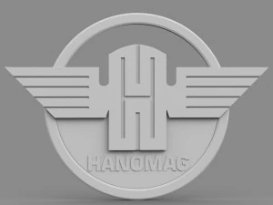hanomag logo 3D Model