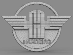 hanomag logo 3D Model