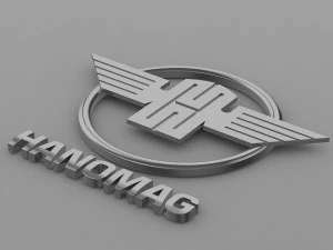 logo hanomag Model 3D