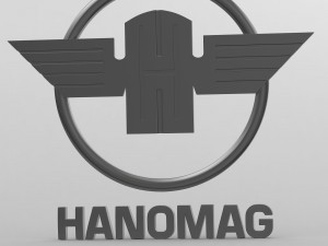 hanomag logo Model 3D