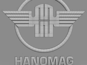 hanomag logo 3D Model