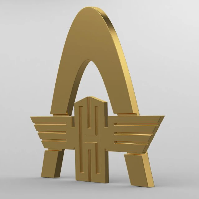 hanomag logo 3D Model .c4d .max .obj .3ds .fbx .stl .blend 