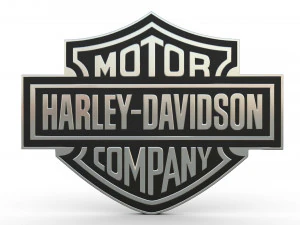 harley davidson logosu 3D Model