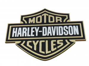 harley davidson logo Modello 3D