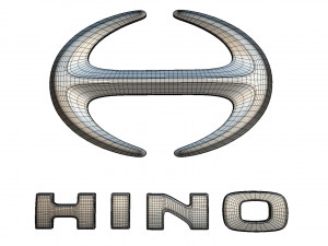 hino logo 3D Model