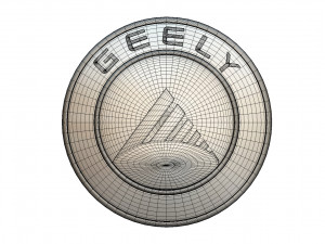 geely logo Model 3D