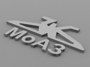 moaz logo 3D Model
