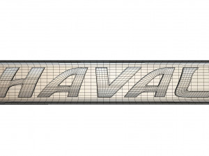 haval logo 3D 模型