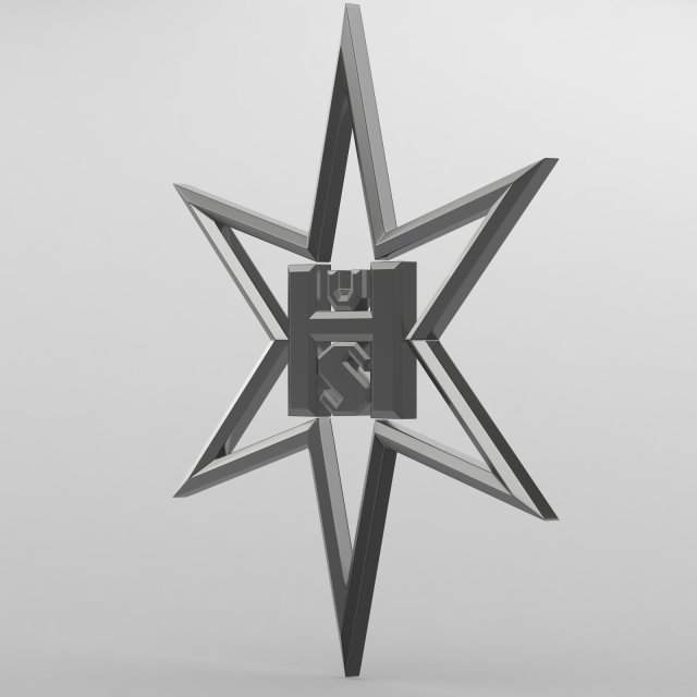henschel logo Modelo 3D .c4d .max .obj .3ds .fbx .stl .blend 