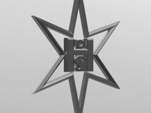 henschel logo Modelo 3D