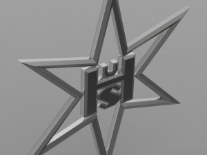 henschel logo Modelo 3D