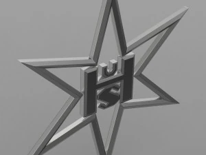 헨셸 로고 3D 모델