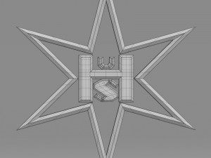 henschel logo Modelo 3D