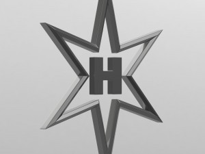 henschel logo 2 3D Model