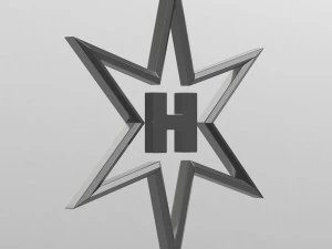 henschel-logo 2 3D Model