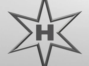 henschel logo 2 3D Model