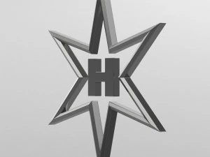 henschel logo 2 3D Model