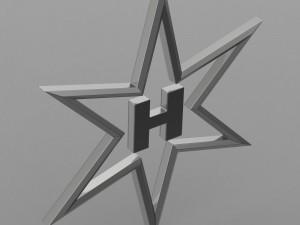 henschel logo 2 3D Model