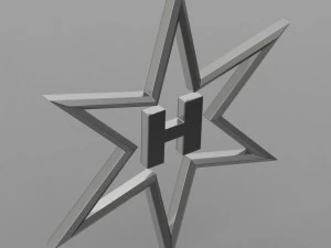 henschel logo 2 3D Model