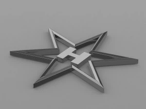henschel logo 2 3D Model