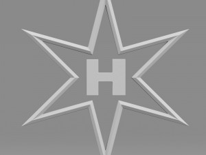 henschel logo 2 3D Model