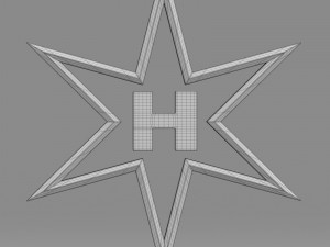 henschel logo 2 3D Model