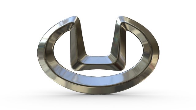 hawtai logo Model 3D .c4d .max .obj .3ds .fbx .stl .blend 