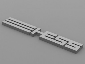 hess logo 3D Model