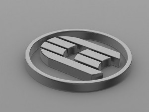 amkodor logo 3D 模型