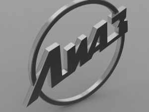 liaz logo 3D 모델