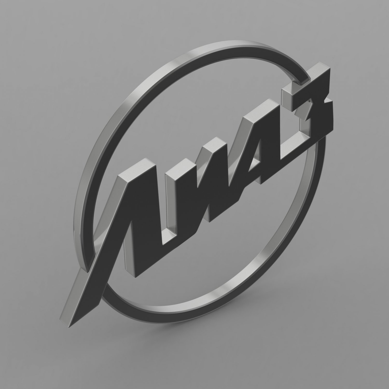 FAW logo 3d машина