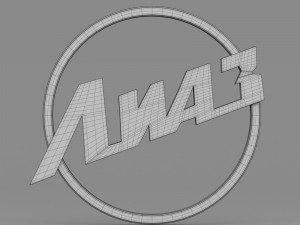 liaz logo 3D 모델