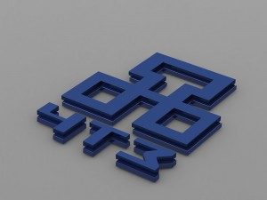 chtz logo 3D 模型