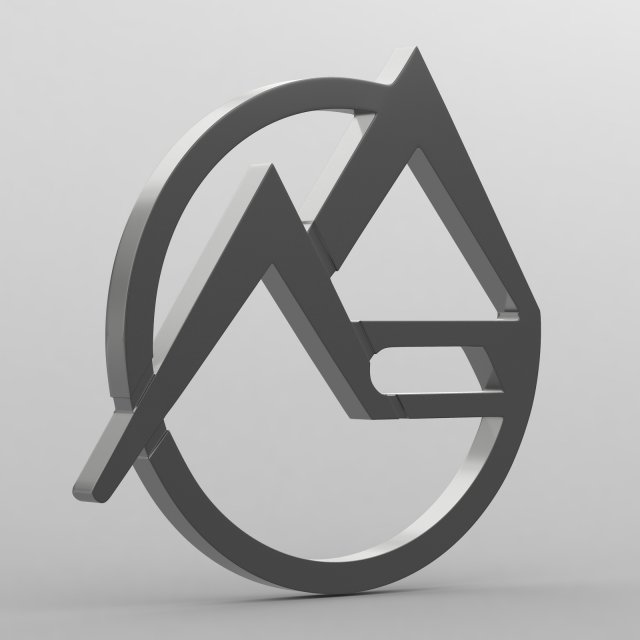 eraz logo Modelo 3D .c4d .max .obj .3ds .fbx .stl .blend 
