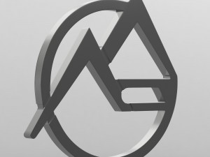 eraz logo Modelo 3D